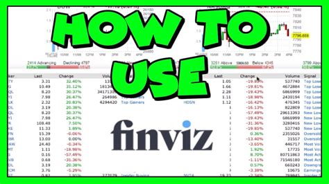 how to find value stocks using finviz